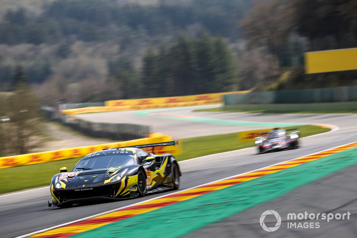 #66 Iron Lynx Ferrari 488 GTE EVO: Claudio Schiavoni, Andrea Piccini, Matteo Cressoni