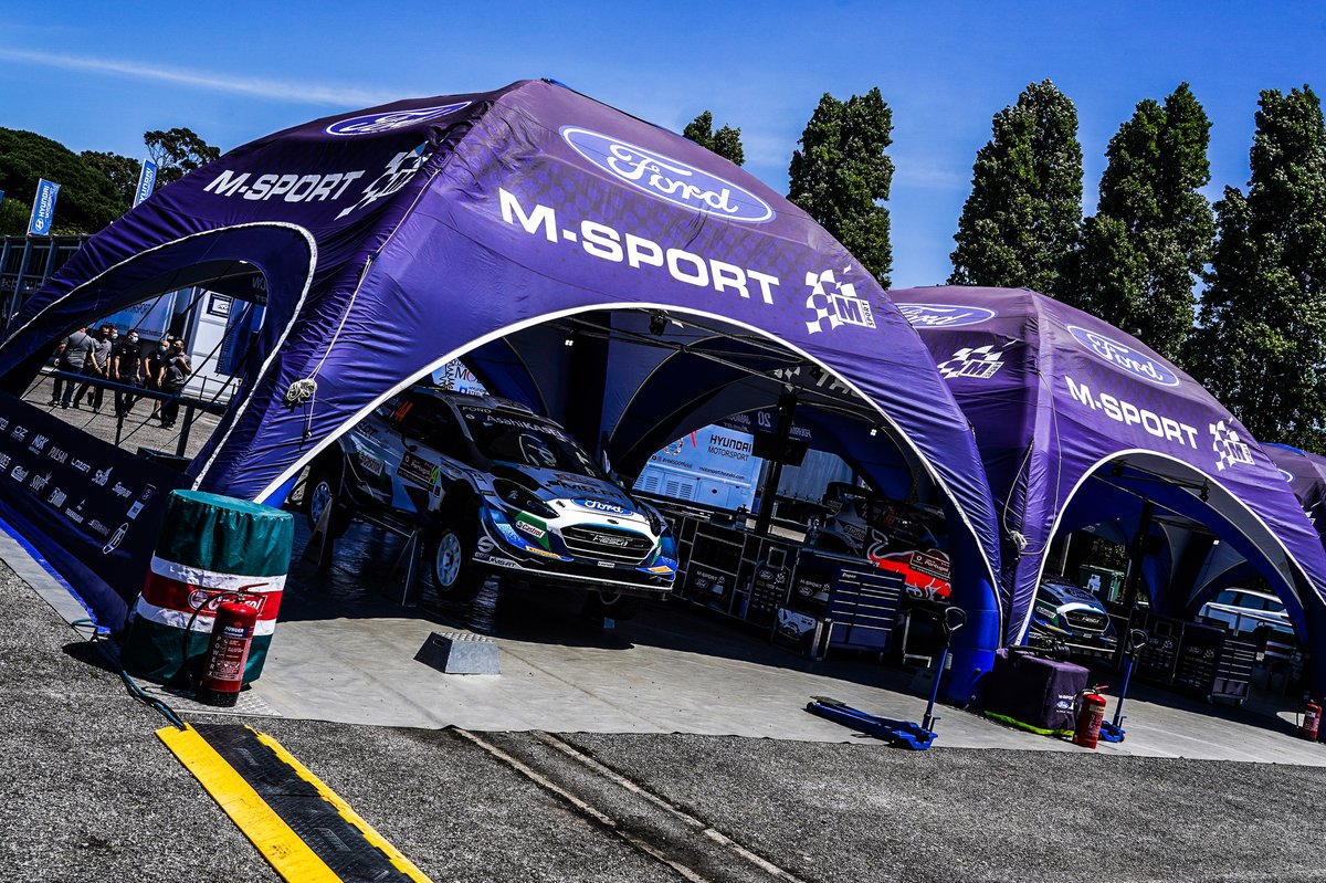 Área del equipo M-Sport Ford WRT