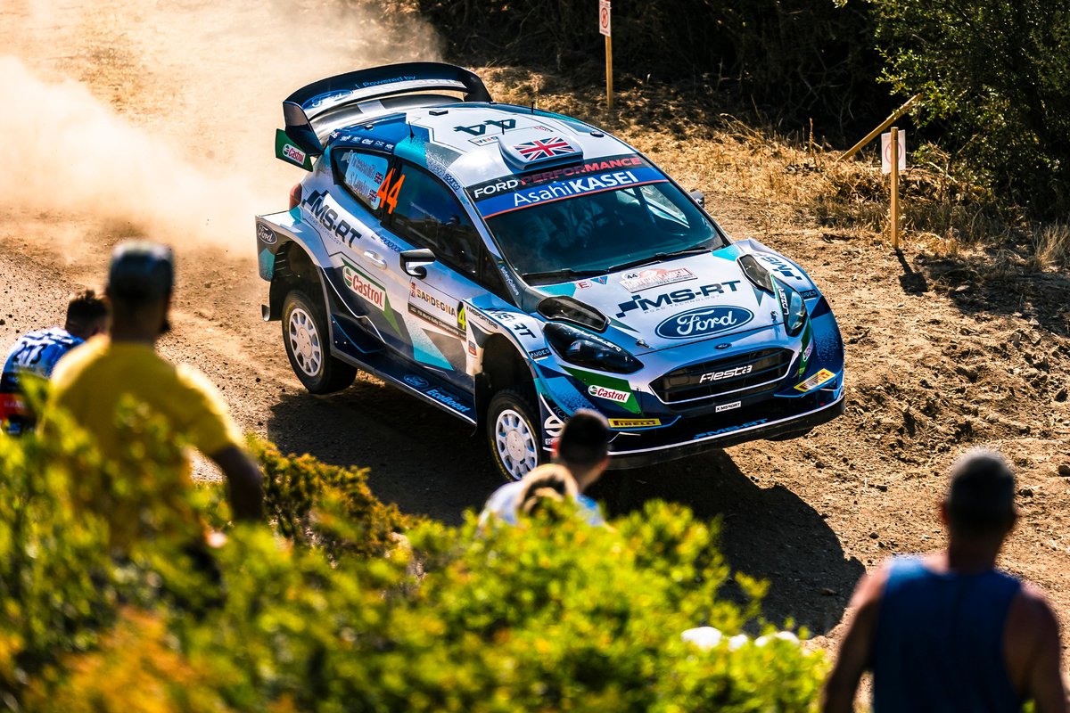 Gus Greensmith, Chris Patterson, M-Sport Ford WRT Ford Fiesta WRC