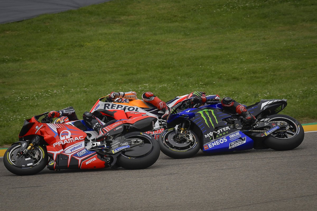 Johann Zarco, Pramac Racing, Fabio Quartararo, Yamaha Factory Racing, Marc Márquez, Repsol Honda Team