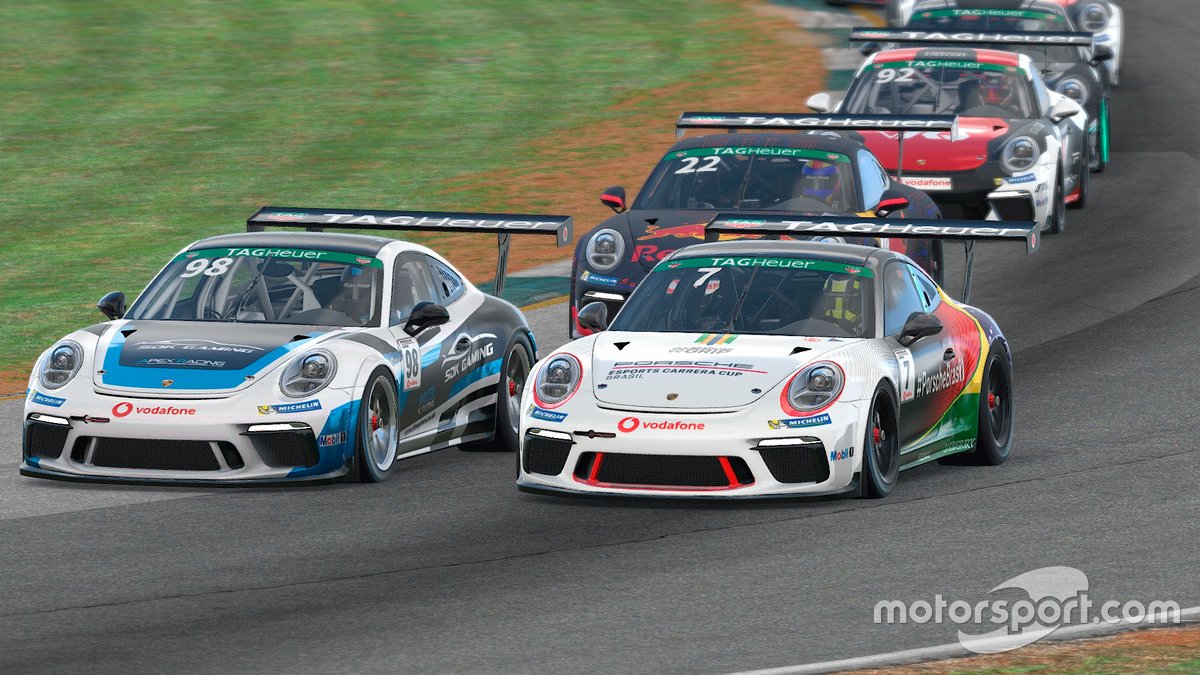 Jeff Giassi na Porsche Esports Supercup