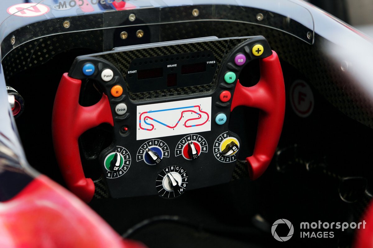 Scuderia Toro Rosso STR01 steering wheel