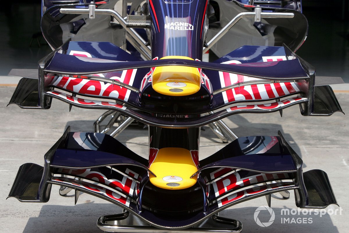 Red Bull Racing RB3 front wings
