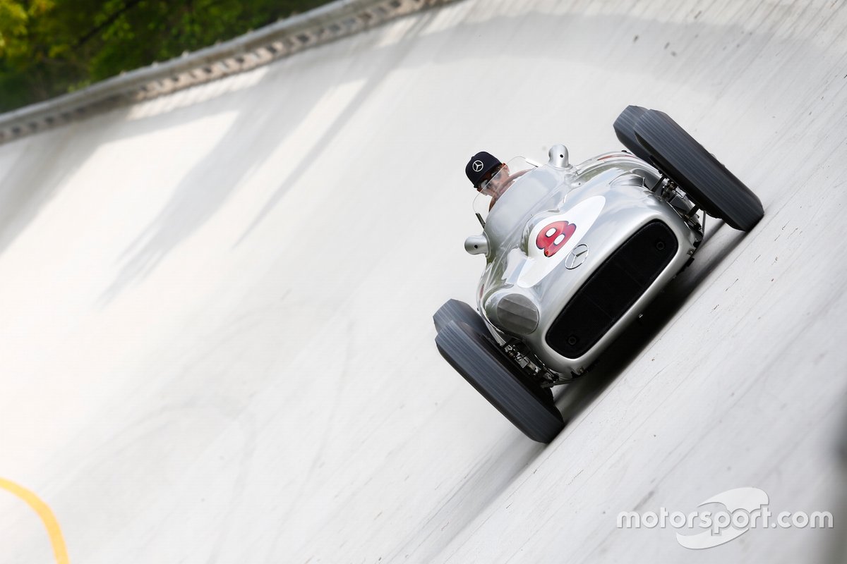 Lewis Hamilton et Sir Stirling Moss à Monza