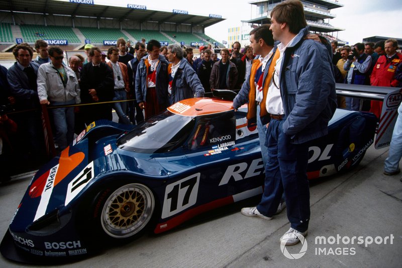 1991 Le Mans 24 Hours - scar Larrauri, Jesus Pareja, Walter Brun, Brun C91 Judd