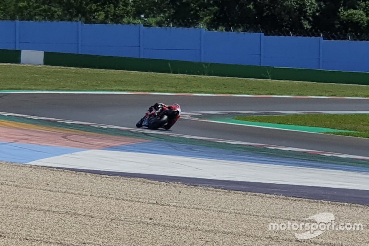 Test della MotoGp a Misano