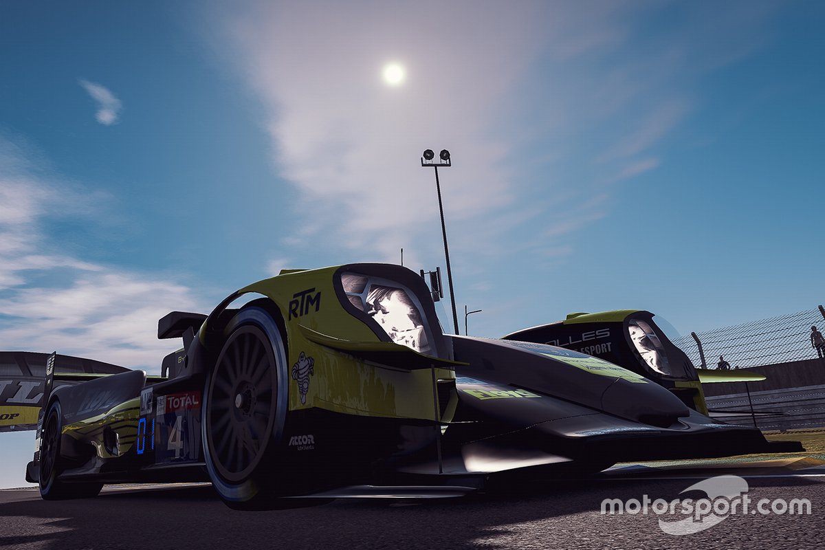 #4 Bykolles - Burst Esport Oreca 07 LMP2: Tom Dillmann, Esteban Guerrieri, Jernej Simoncic, Jesper Pedersen