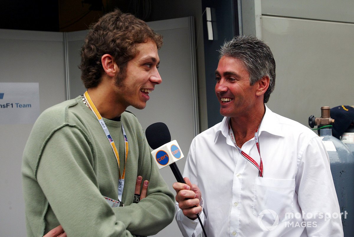 Valentino Rossi und Mick Doohan