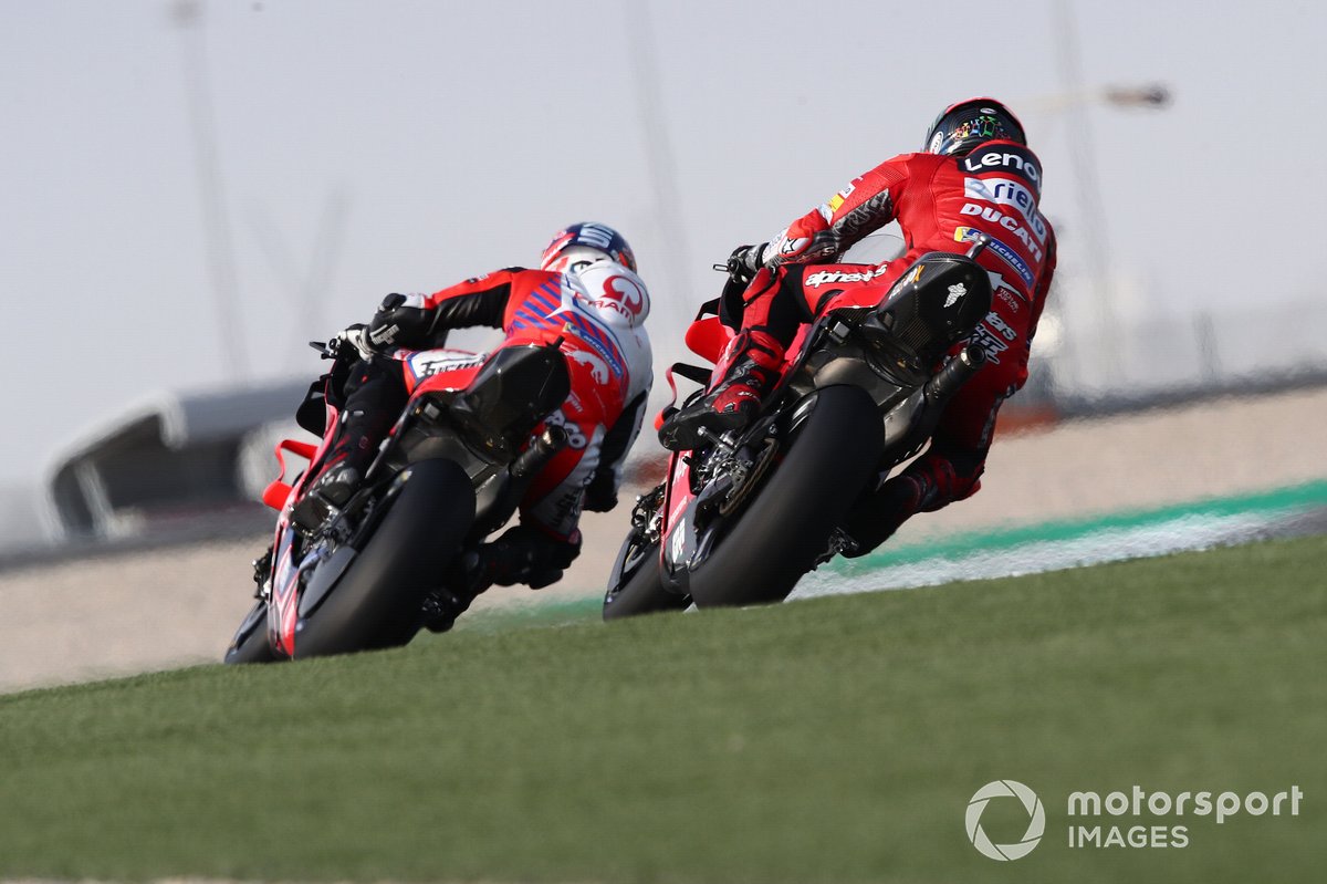 Johann Zarco, Pramac Racing Francesco Bagnaia, Ducati Team