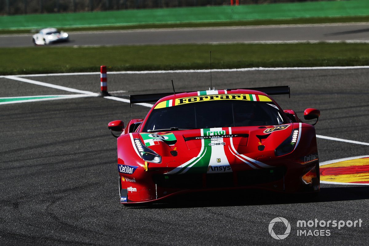 #51 AF Corse Ferrari 488 GTE EVO: Alessandro Pier Guidi, James Calado
