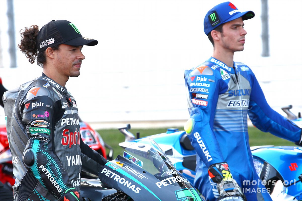 Franco Morbidelli, Petronas Yamaha SRT, Joan Mir, Team Suzuki MotoGP