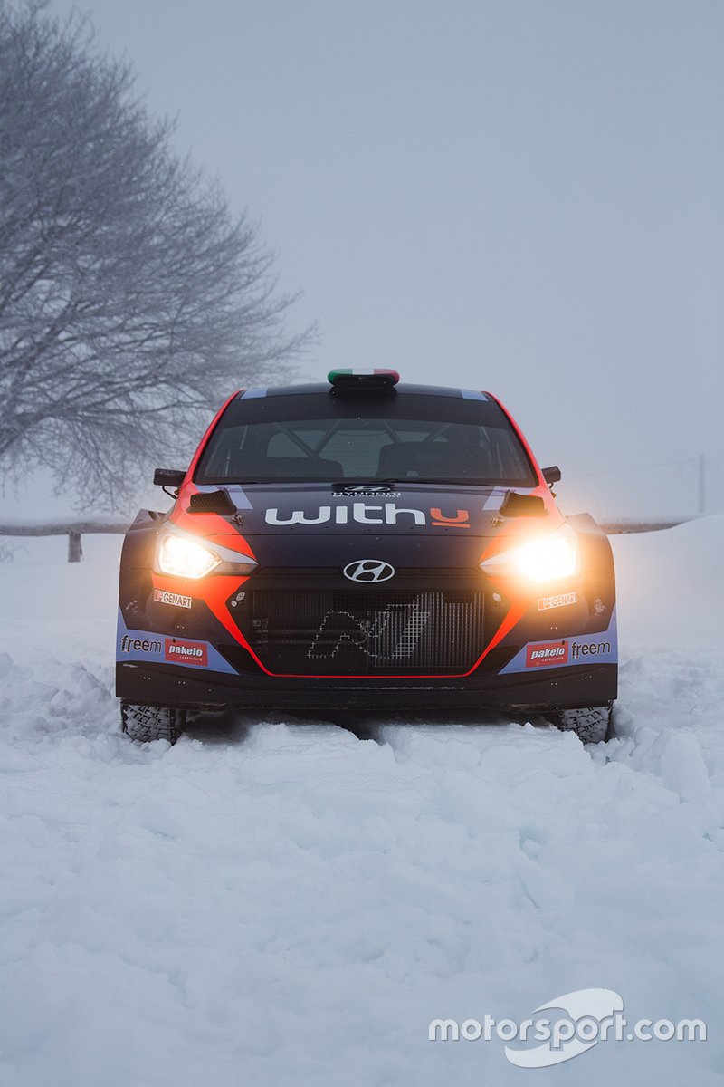 Umberto Scandola e Guido D'Amore, Team Hyundai Rally italia, Hyundai i20 New Generation R5