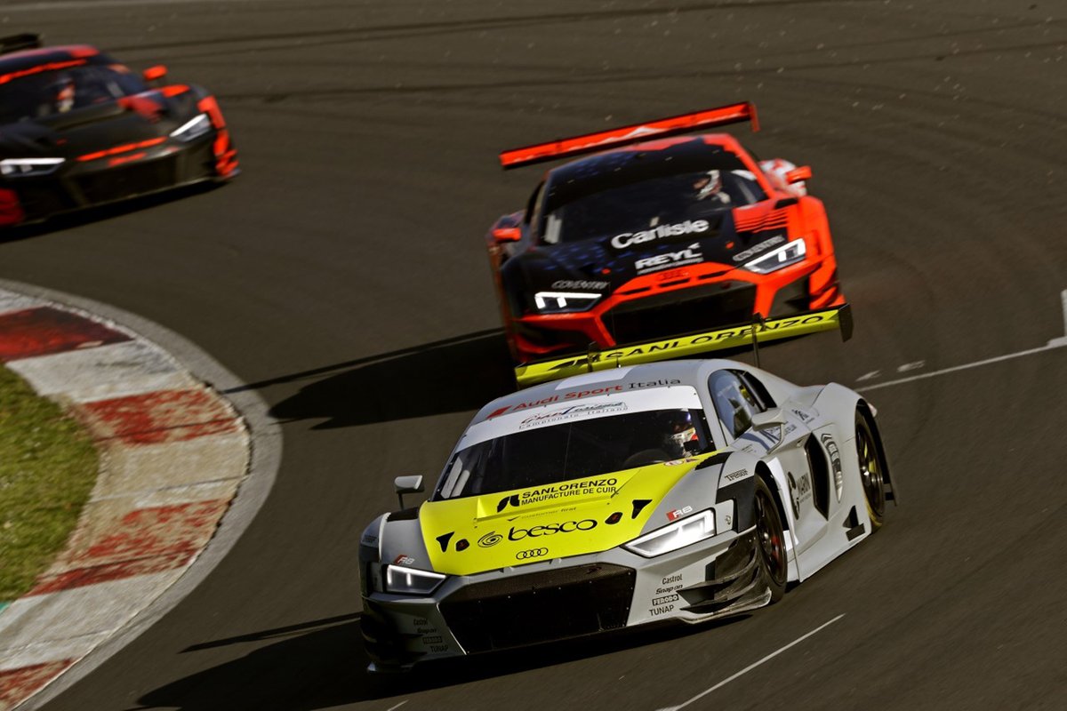 Mattia Drudi, Riccardo Agostini, Audi Sport Italia, Audi R8 LMS GT3 Evo