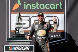 Race winner Martin Truex Jr., Joe Gibbs Racing, Toyota Camry