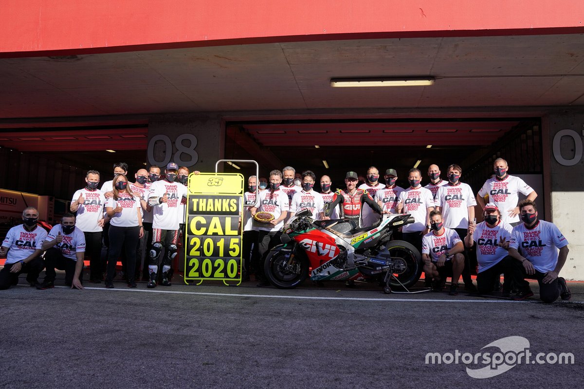 Cal Crutchlow con el equipo LCR Honda