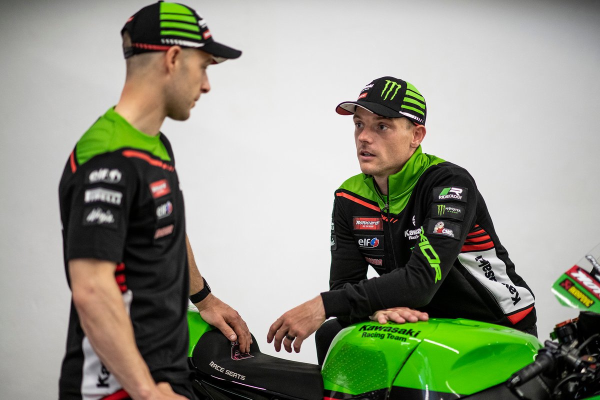 Jonathan Rea, Kawasaki Racing Team WorldSBK, Alex Lowes, Kawasaki Racing Team WorldSBK