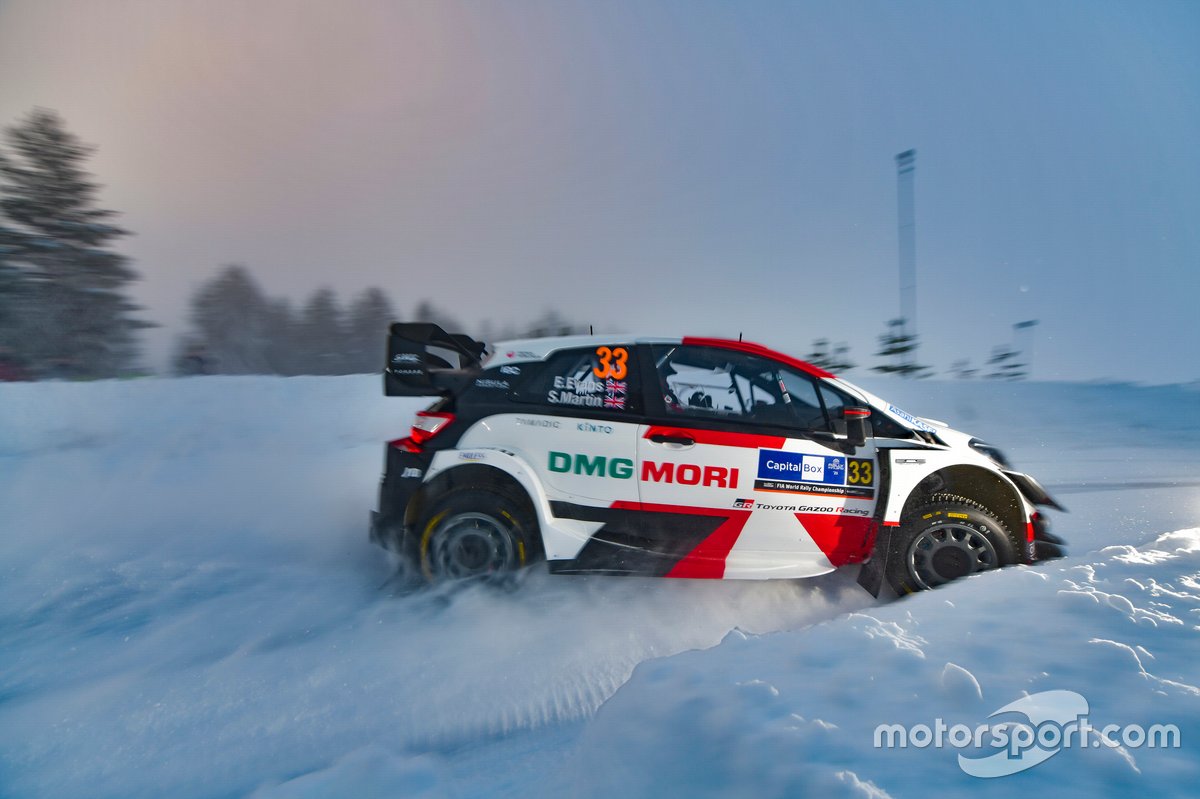 Elfyn Evans, Scott Martin, Toyota Gazoo Racing WRT Toyota Yaris WRC
