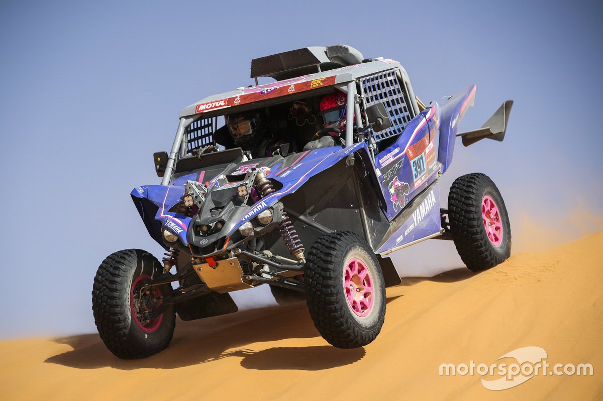 #391 X-Raid Yamaha Racing Rally Supported Team: Camelia Liparoti, Annett Fischer