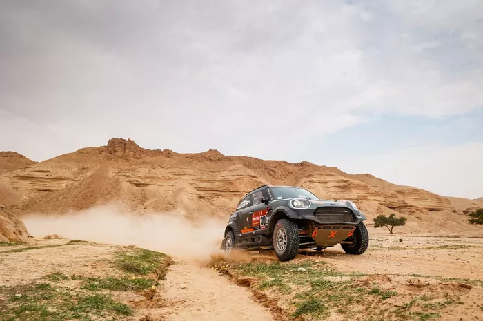 #309 X-Raid Mini JCW Rally Team: Orlando Terranova, Bernardo Graue