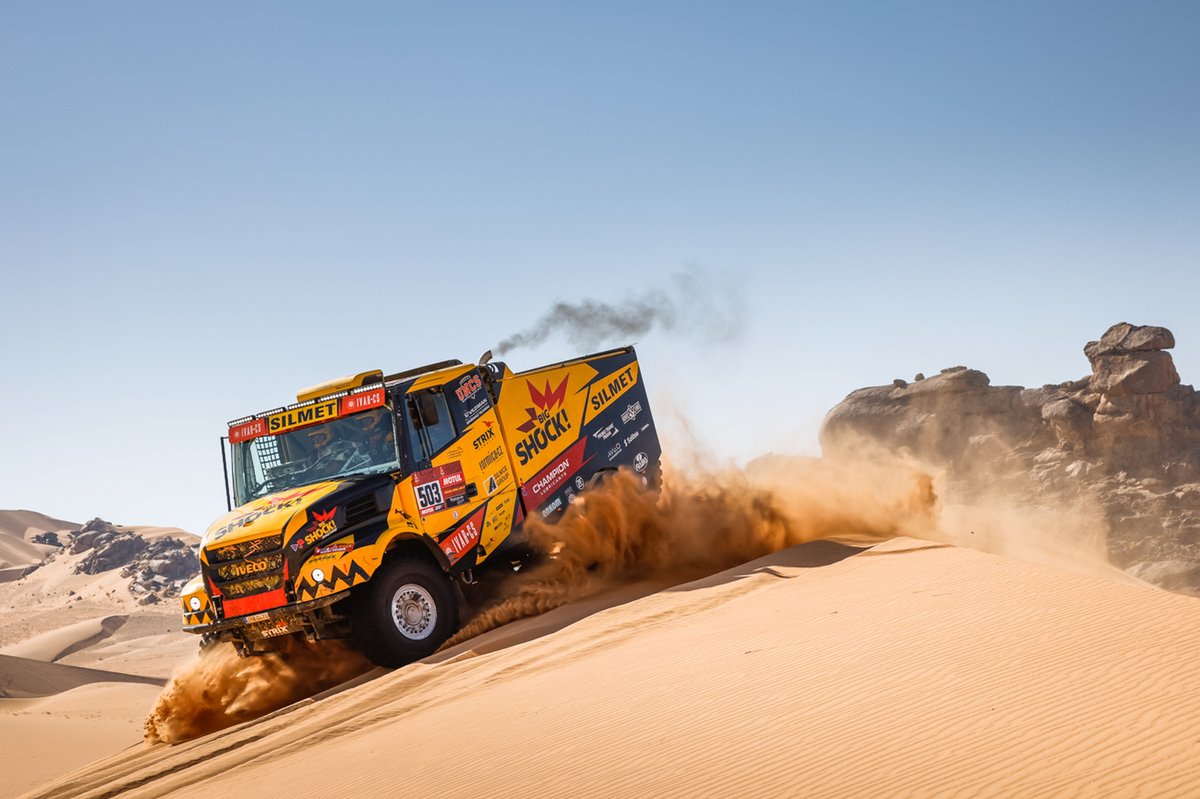 #503 Big Shock Racing Iveco: Martin Macik, Frantisek Tomasek, David Svanda
