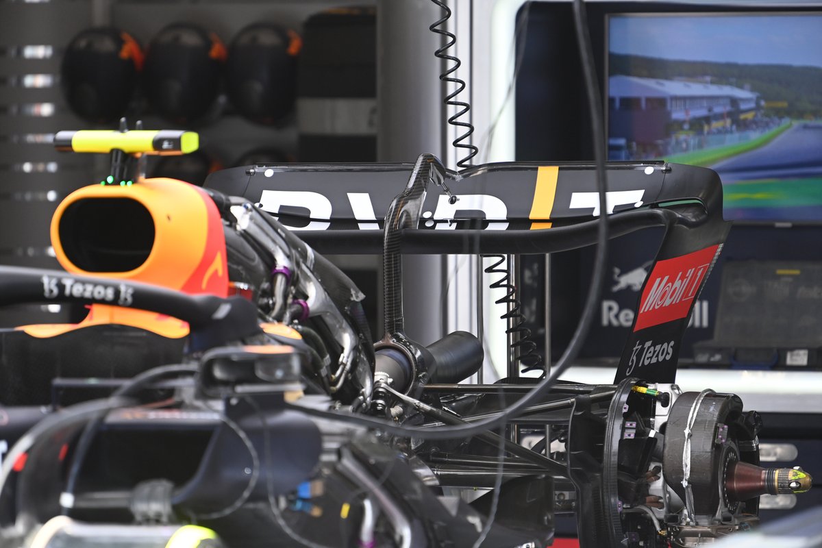 Detalle del Red Bull Racing RB18