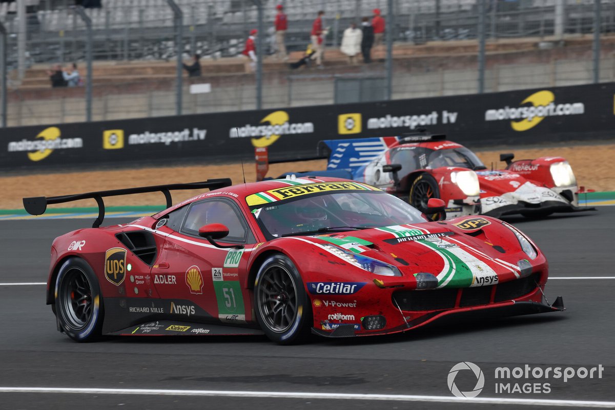 #51 AF Corse Ferrari 488 GTE EVO LMGTE Pro, Alessandro Pier Guidi, James Calado, Come Ledogar