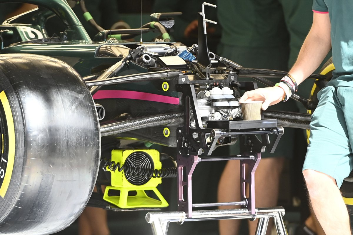 Aston Martin AMR21 detail