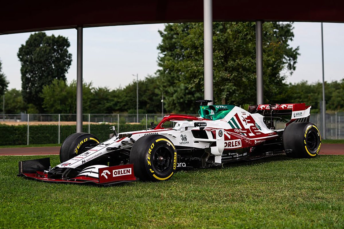 Pintura especial da Alfa Romeo para o GP da Itália de 2021
