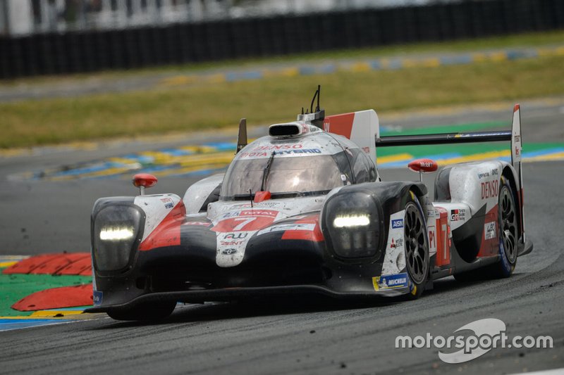 #7 Toyota Gazoo Racing Toyota TS050: Mike Conway, Kamui Kobayashi, Jose Maria Lopez