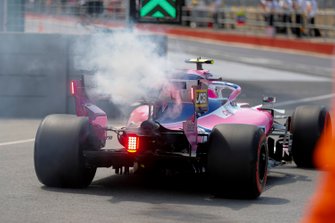Wagen van Lance Stroll, Racing Point RP19