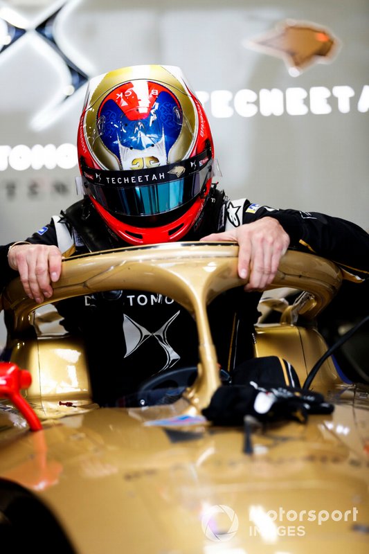 Jean-Eric Vergne, DS TECHEETAH, DS E-Tense FE19, gets into his car