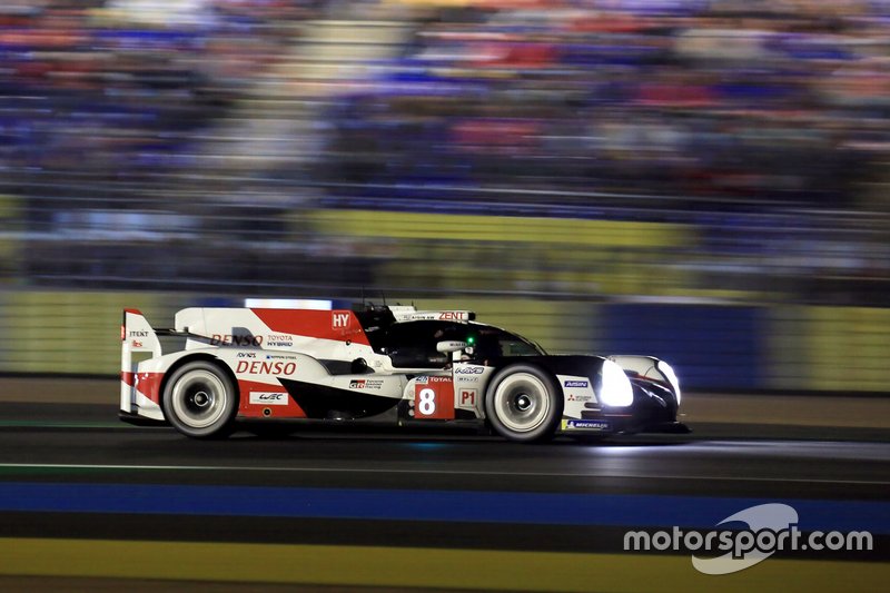 #8 Toyota Gazoo Racing Toyota TS050: Sébastien Buemi, Kazuki Nakajima, Fernando Alonso