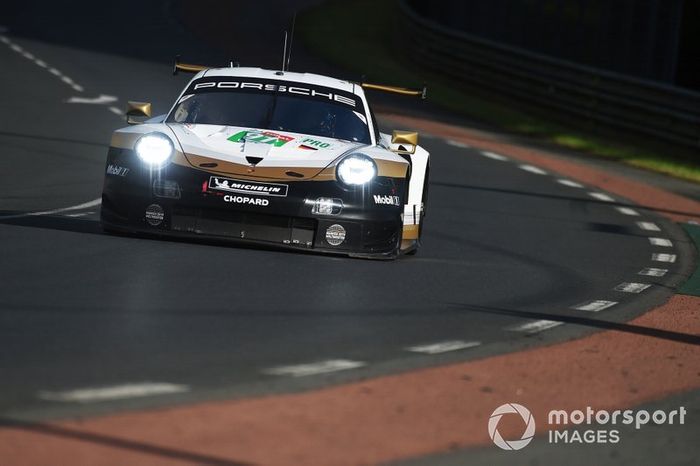 #91 Porsche GT Team Porsche 911 RSR: Richard Lietz, Gianmaria Bruni, Frédéric Makowiecki