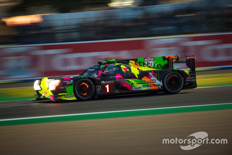 #1 Rebellion Racing Rebellion R-13: Andre Lotterer, Neel Jani, Bruno Senna