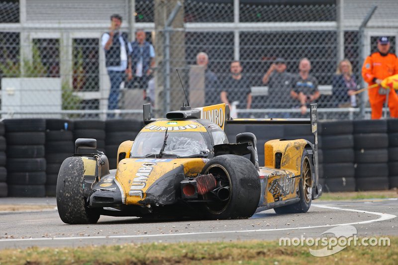 Accidente del #29 Racing Team Nederland Dallara P217: Nyck de Vries