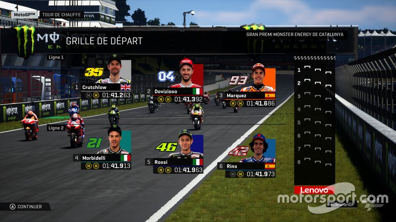 Screenshot: MotoGP19