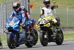 Alex Rins, Team Suzuki MotoGP, Francesco Bagnaia, Pramac Racing