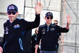 Robert Kubica, Williams Racing George Russell, Williams Racing