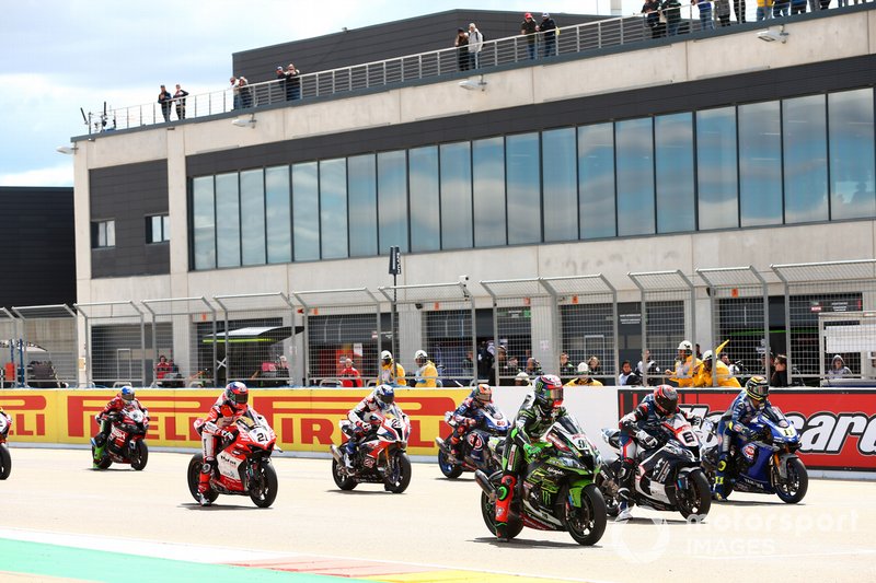 Leon Haslam, Kawasaki Racing, Jordi Torres, Team Pedercini, Sandro Cortese, GRT Yamaha WorldSBK, Michael Ruben Rinaldi, Barni Racing Team, Markus Reiterberger, BMW Motorrad WorldSBK Team, Michael van der Mark, Pata Yamaha