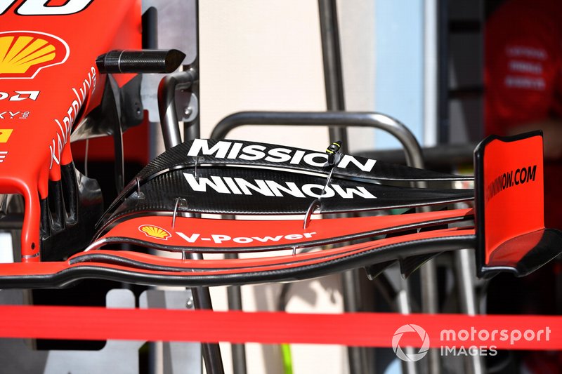 L'aileron avant de la Ferrari SF90