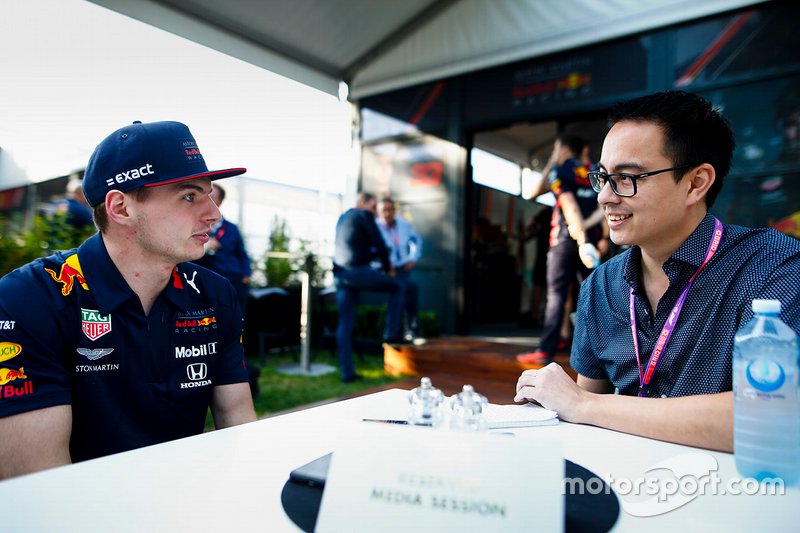 Entrevista con Max Verstappen