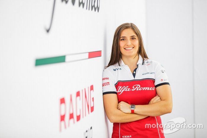 Tatiana Calderón, Alfa Romeo Racing, piloto de prueba