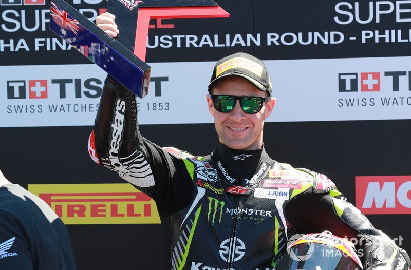 Polesitter Jonathan Rea, Kawasaki Racing