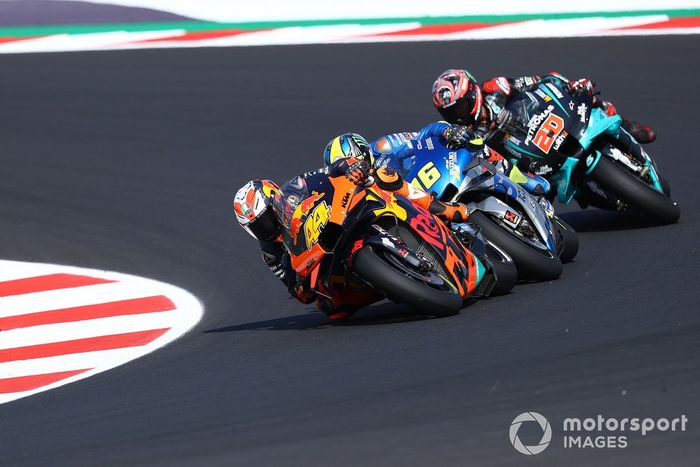 Pol Espargaró, Red Bull KTM Factory Racing Joan Mir, Team Suzuki MotoGP Fabio Quartararo, Petronas Yamaha SRT