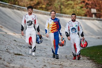 Gianmarco Quaresmini, Tsunami RT, David Fumanelli, Team Q8 Hi Perform e Simone Iaquinta, Ghinzani Arco Motorsport