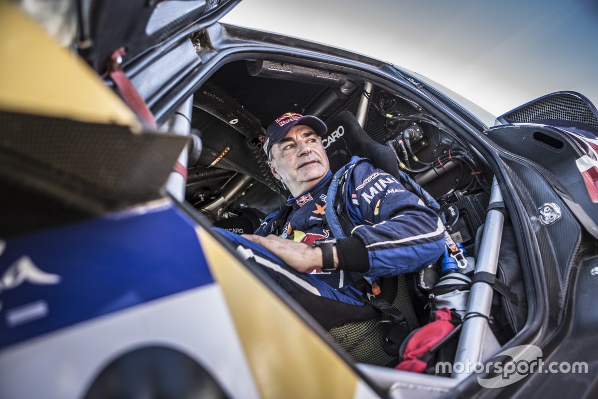 Carlos Sainz, Lucas Cruz, MINI X-Raid buggy