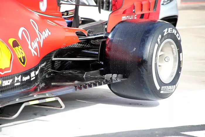 Ferrari SF1000, dettaglio tecnico