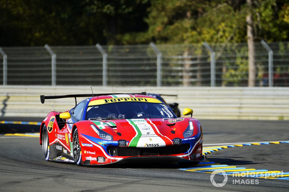 #71 AF Corse Ferrari 488 GTE EVO: Davide Rigon, Miguel Molina, Sam Bird
