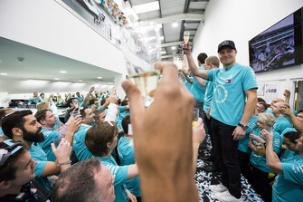 Valtteri Bottas, Mercedes AMG F1 World Championship celebration