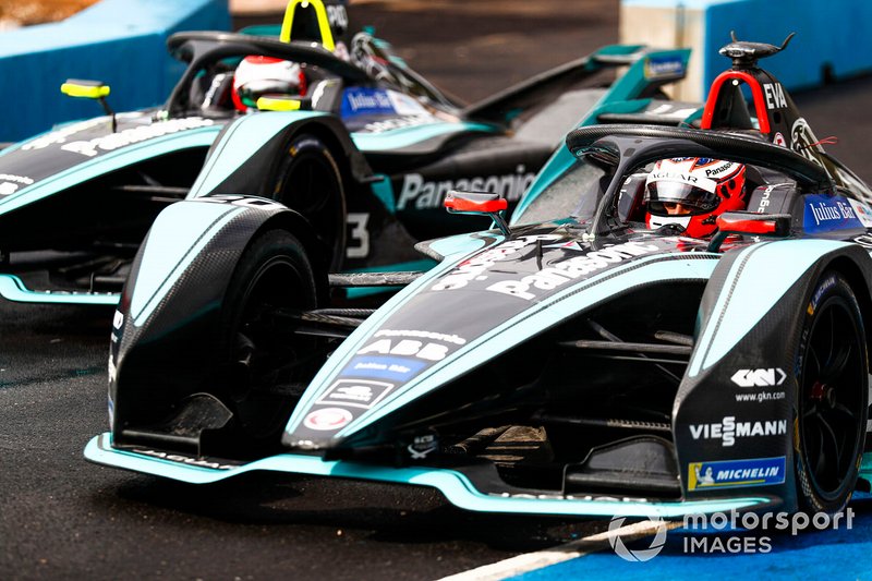 Mitch Evans, Panasonic Jaguar Racing, Jaguar I-Type 3, Nelson Piquet Jr., Panasonic Jaguar Racing, Jaguar I-Type